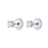 0.3ct Each Round Lab-Grown Diamond Stud Earrings White Gold