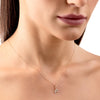 F Letter Pendant Yellow Gold