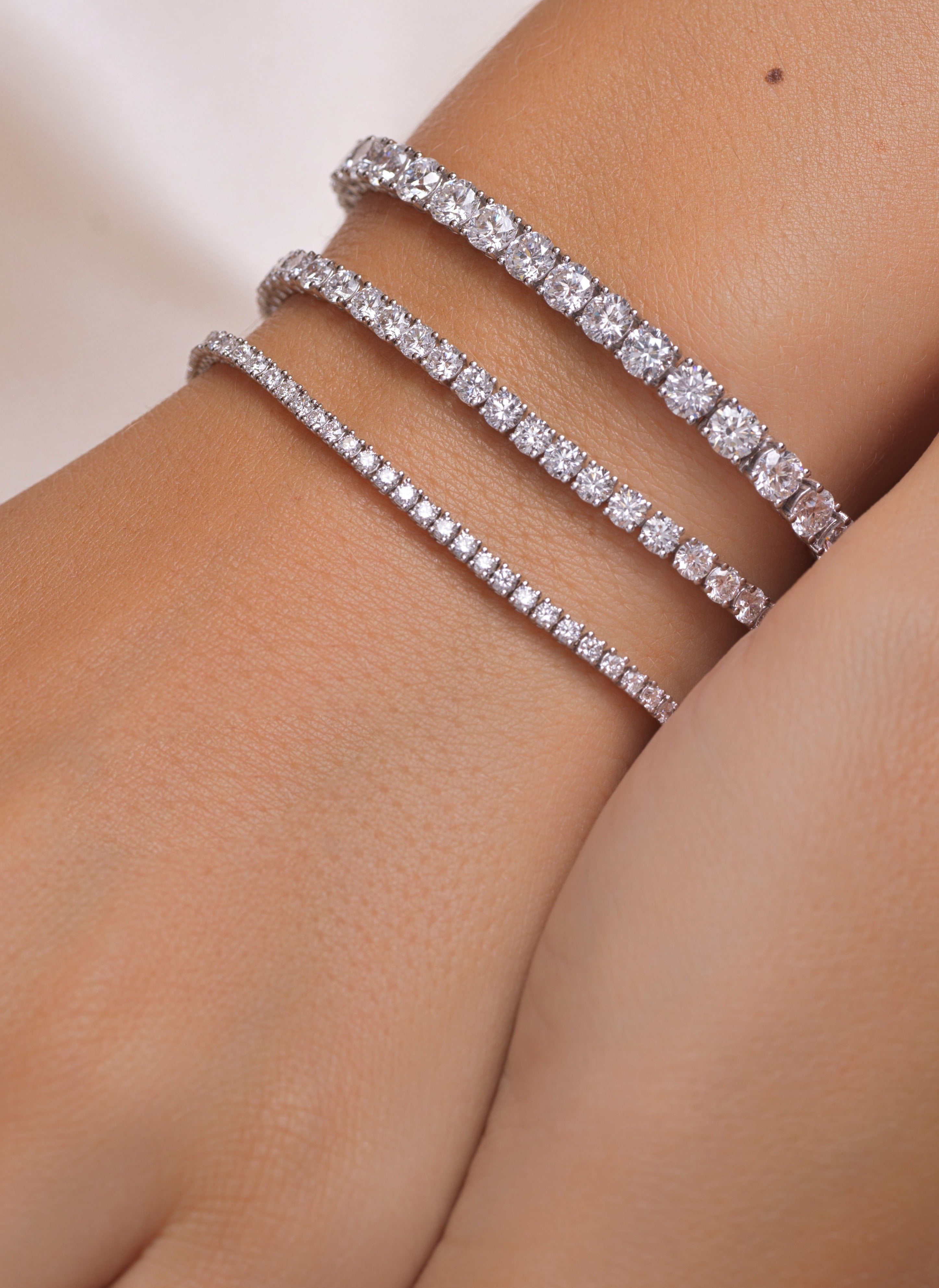 Diamond Tennis Bracelets
