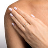 Virgo Constellation Ring Yellow Gold