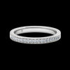 18K White Gold