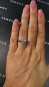 1.5 Carat Natural Solitaire Engagement Ring - Round Diamond