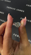 2.5 Carat Lab-Grown Solitaire Engagement Ring - Round Diamond