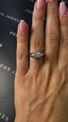 3 Carat Lab-Grown Solitaire Engagement Ring - Marquise Diamond