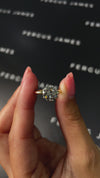 2.5 Carat Natural Solitaire Engagement Ring - Round Diamond
