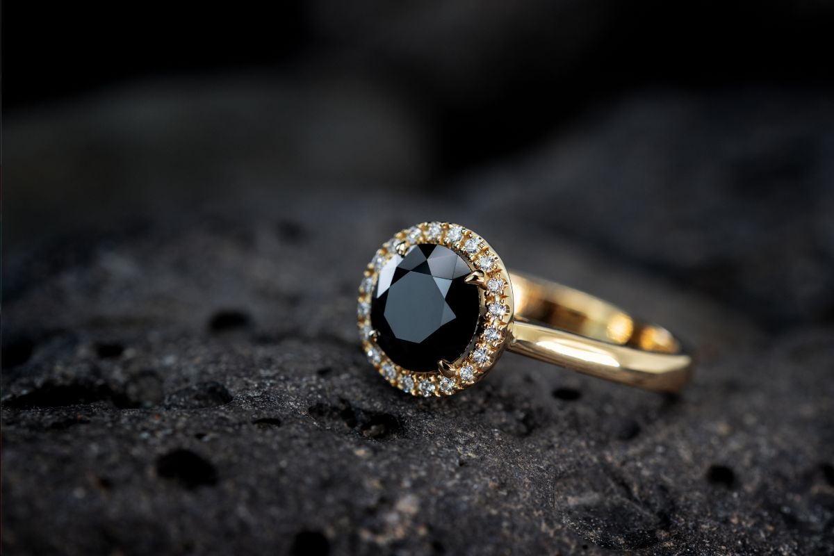 Black Diamond Ring