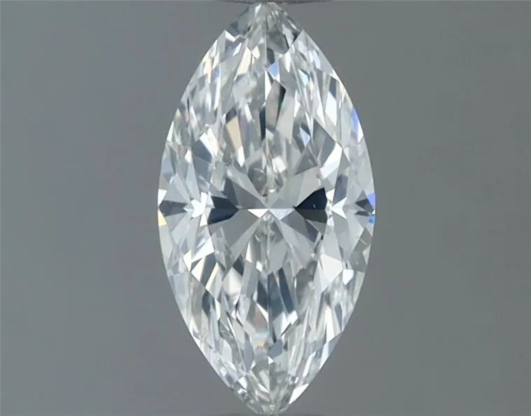 0.50ct Marquise Natural Diamond (Colour G, Clarity SI2, Cut F, GIA Certified)