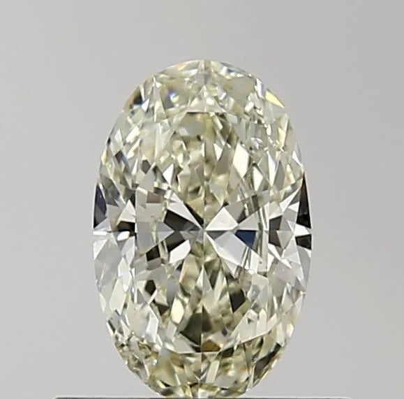 0.50ct Oval Natural Diamond (Colour K, Clarity SI2, GIA Certified)
