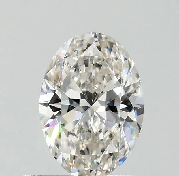 0.54ct Oval Natural Diamond (Colour H, Clarity SI2, GIA Certified)