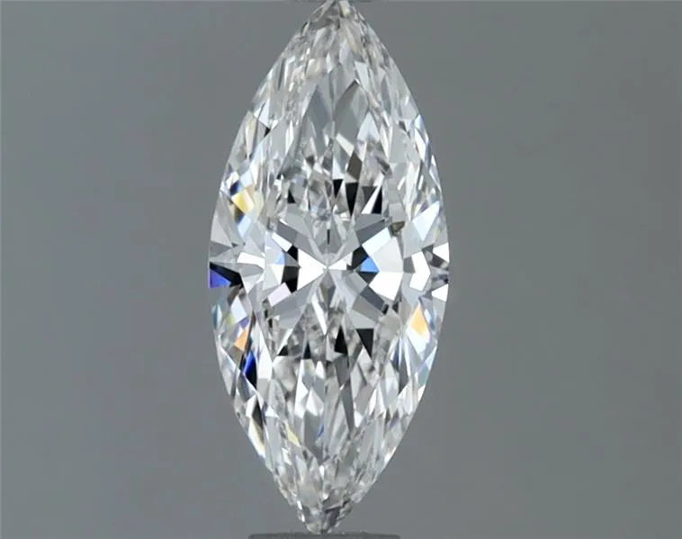0.60ct Marquise Natural Diamond (Colour H, Clarity VVS2, Cut F, GIA Certified)