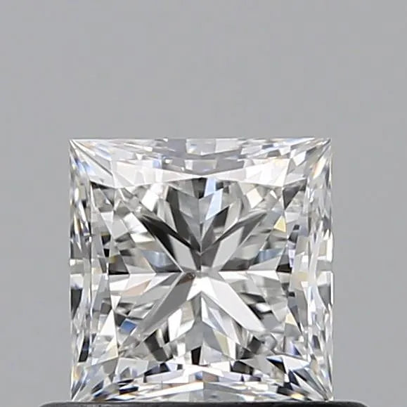 0.60ct Princess Natural Diamond (Colour F, Clarity VS2, GIA Certified)