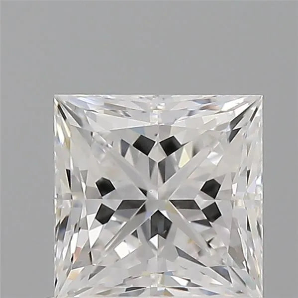 0.75ct Princess Natural Diamond (Colour D, Clarity VS2, GIA Certified)
