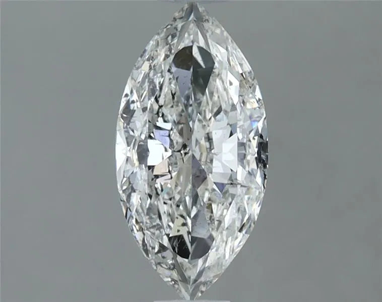 0.80ct Marquise Natural Diamond (Colour I, Clarity SI2, Cut F, GIA Certified)
