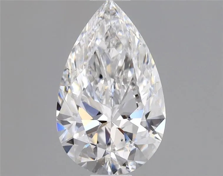 0.80ct Pear Natural Diamond (Colour D, Clarity SI1, GIA Certified)