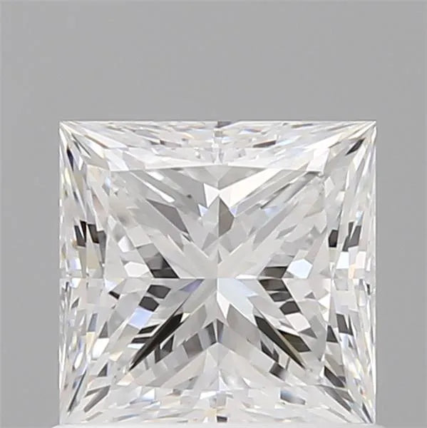0.80ct Princess Natural Diamond (Colour D, Clarity VVS2, GIA Certified)