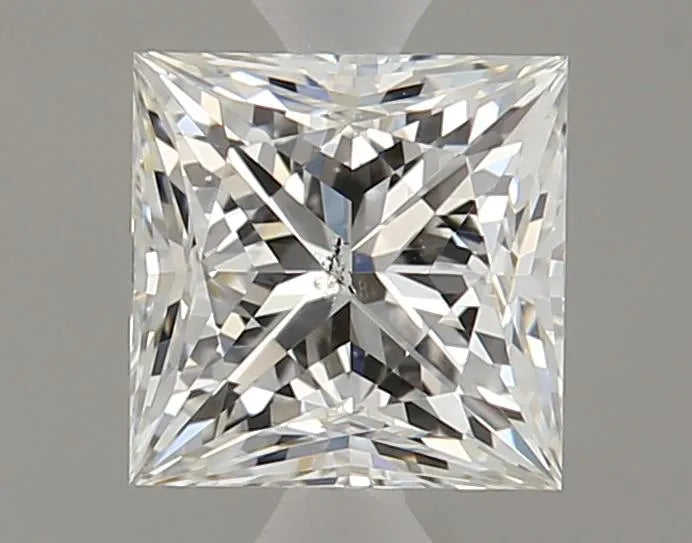 0.82ct Princess Natural Diamond (Colour H, Clarity SI2, GIA Certified)