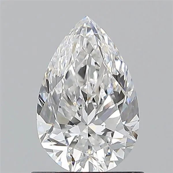 0.90ct Pear Natural Diamond (Colour E, Clarity VVS2, GIA Certified)