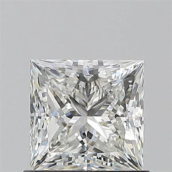 0.90ct Princess Natural Diamond (Colour H, Clarity VS2, GIA Certified)