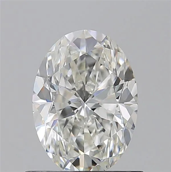 0.91ct Oval Natural Diamond (Colour H, Clarity VS2, GIA Certified)