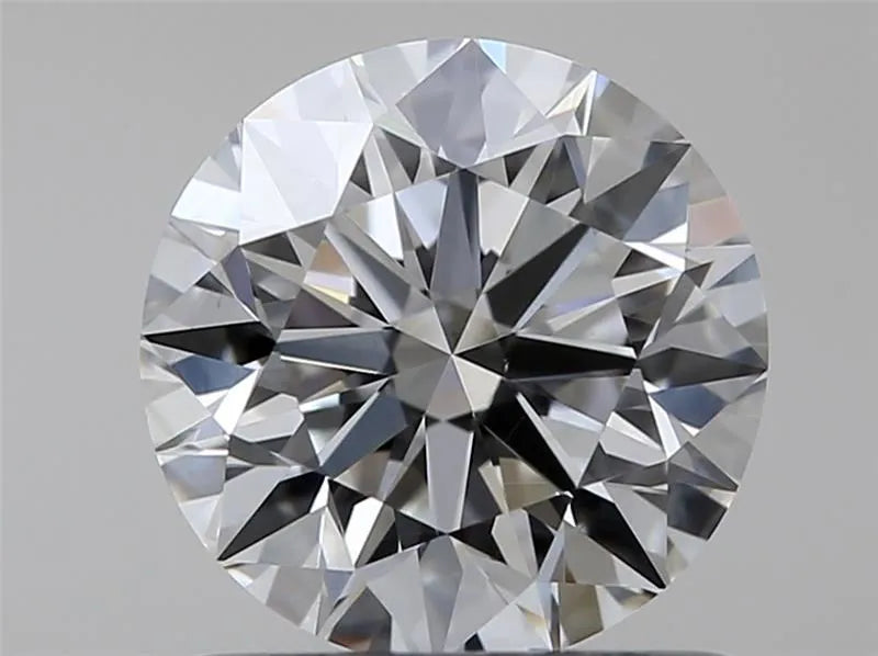 0.90ct Round Natural Diamond (Colour H, Clarity VS2, Cut EX, GIA Certified)