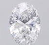 1.00ct Oval Lab Grown Diamond (Colour D, Clarity VS2, IGI Certified)