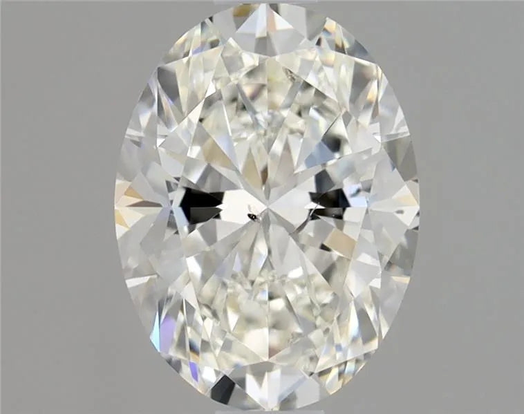 1.00ct Oval Natural Diamond (Colour H, Clarity SI2, GIA Certified)