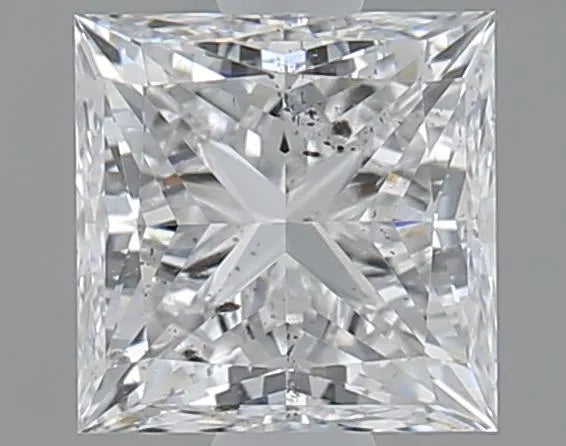 1.00ct Princess Natural Diamond (Colour D, Clarity SI2, Cut VG, GIA Certified)