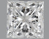 1.00ct Princess Natural Diamond (Colour D, Clarity VS1, GIA Certified)