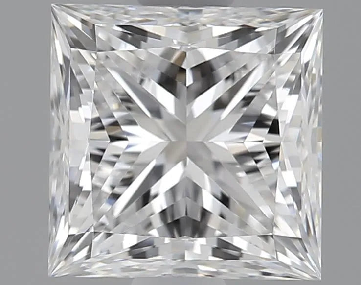 1.00ct Princess Natural Diamond (Colour D, Clarity VS1, GIA Certified)