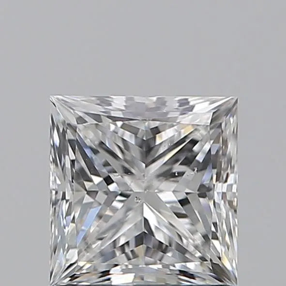 1.00ct Princess Natural Diamond (Colour E, Clarity VS2, GIA Certified)