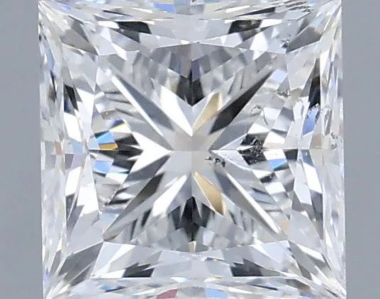 1.00ct Princess Natural Diamond (Colour F, Clarity SI2, GIA Certified)
