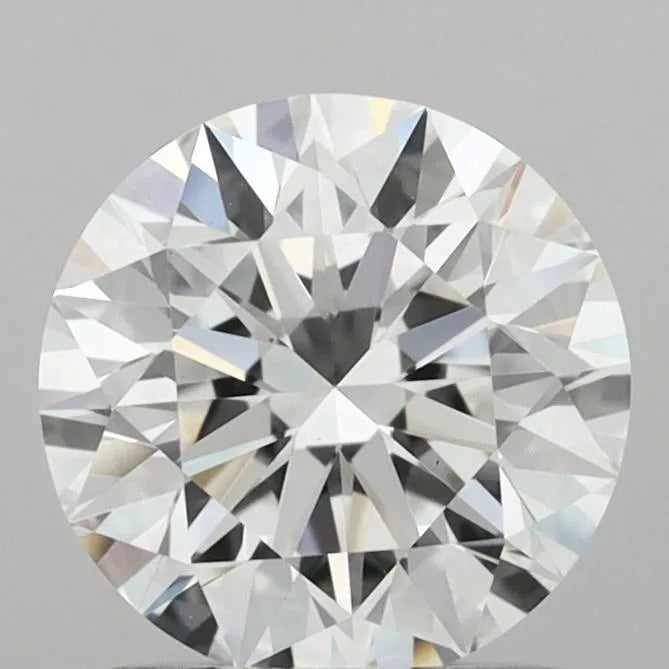 1.01ct Round Natural Diamond (Colour F, Clarity VS1, Cut EX, GIA Certified)