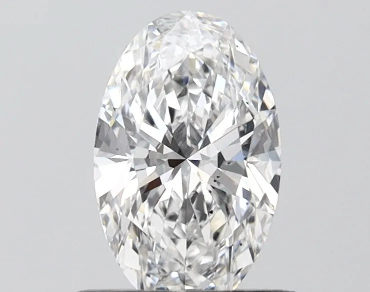 1.02ct Oval Lab Grown Diamond (Colour D, Clarity VS2, IGI Certified)