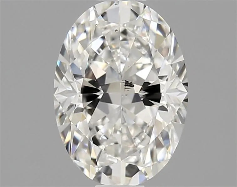 1.02ct Oval Natural Diamond (Colour G, Clarity SI2, GIA Certified)