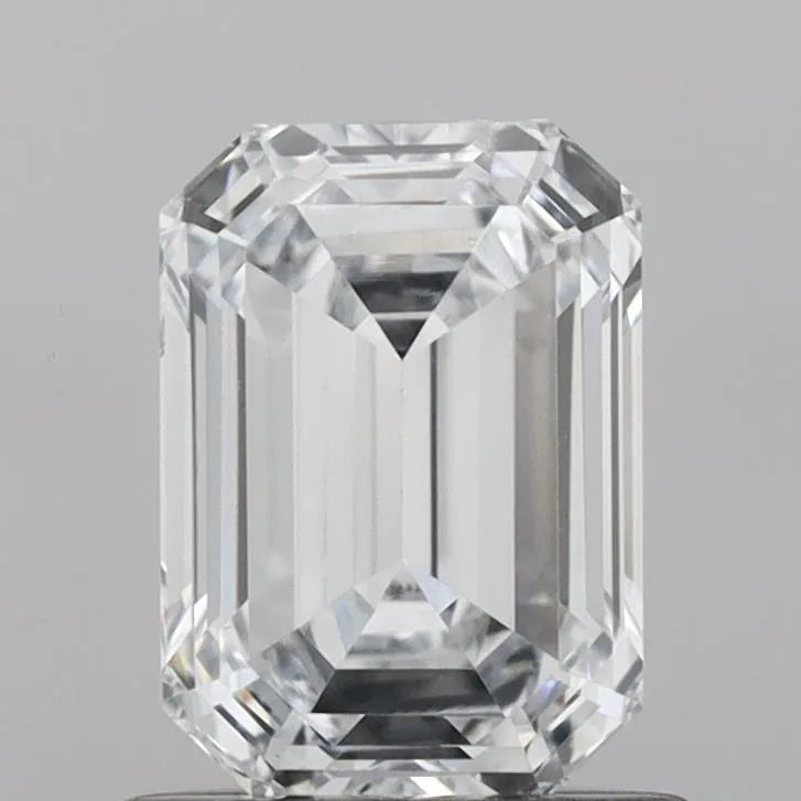 1.08ct Emerald Lab Grown Diamond (Colour E, Clarity VS2, IGI Certified)