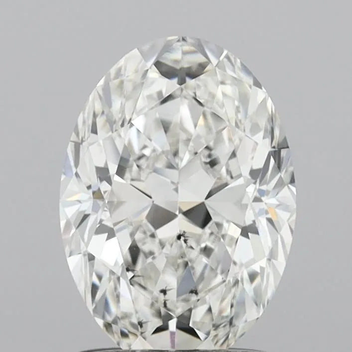 1.31ct Oval Natural Diamond (Colour H, Clarity SI2, GIA Certified)