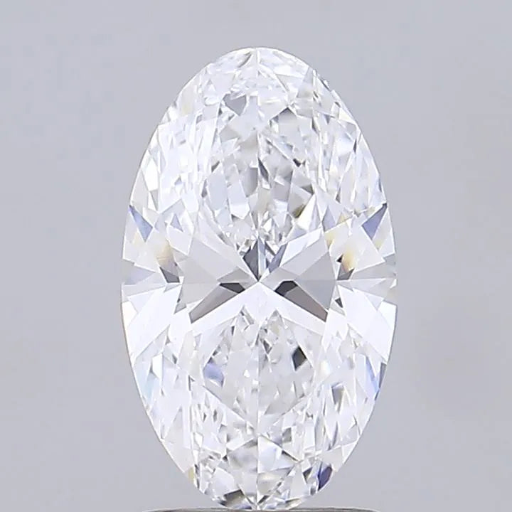 1.43ct Oval Lab Grown Diamond (Colour D, Clarity VVS2, IGI Certified)