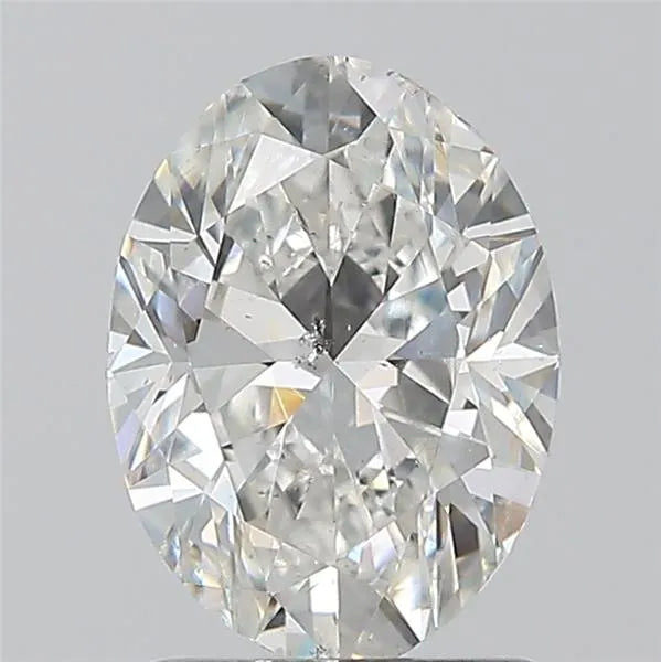 1.50ct Oval Natural Diamond (Colour H, Clarity SI2, GIA Certified)