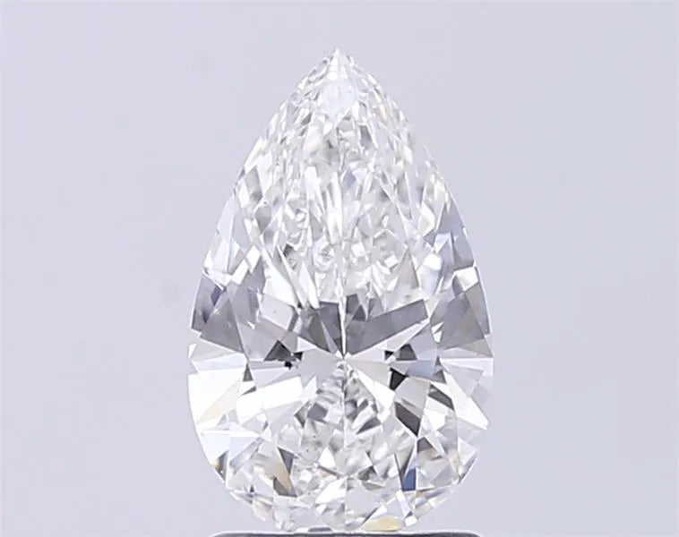 1.50ct Pear Lab Grown Diamond (Colour E, Clarity VS2, IGI Certified)