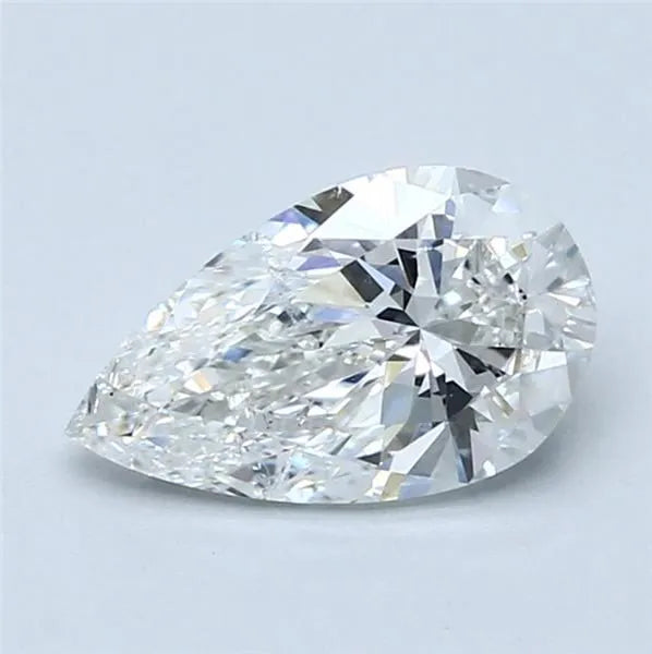 1.50ct Pear Natural Diamond (Colour F, Clarity SI2, Cut VG, GIA Certified)