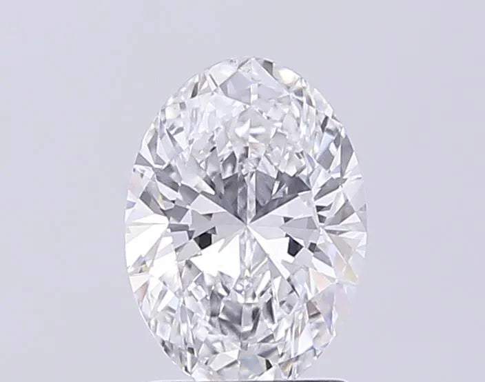 1.55ct Oval Lab Grown Diamond (Colour D, Clarity VS2, IGI Certified)