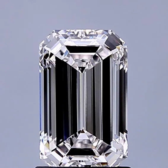 1.57ct Emerald Lab Grown Diamond (Colour F, Clarity VVS2, IGI Certified)
