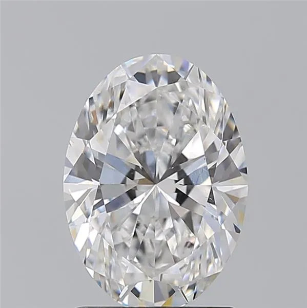 1.80ct Oval Natural Diamond (Colour D, Clarity VS2, GIA Certified)