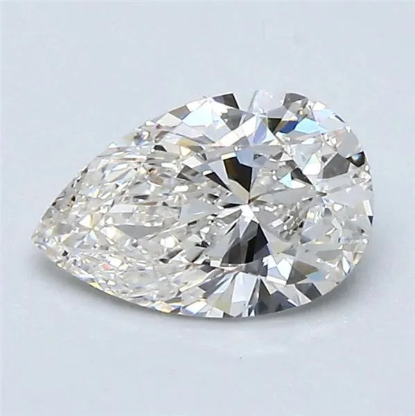 0.91ct Pear Natural Diamond (Colour H, Clarity VS1, Cut VG, GIA Certified)