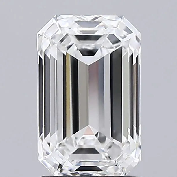 2.00ct Emerald Lab Grown Diamond (Colour E, Clarity VVS2, IGI Certified)