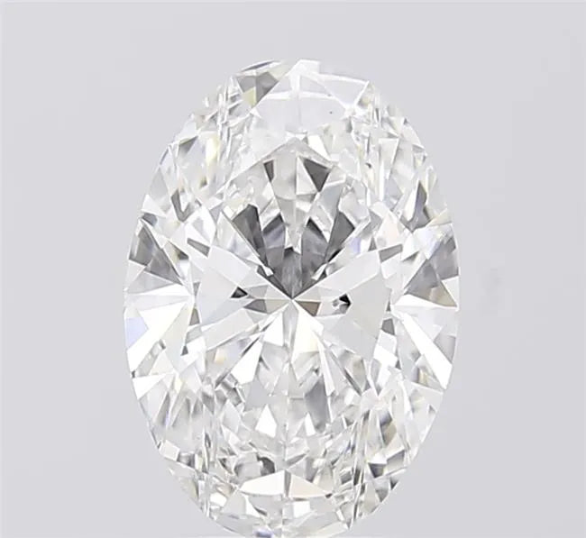 2.00ct Oval Lab Grown Diamond (Colour E, Clarity VS1, IGI Certified)