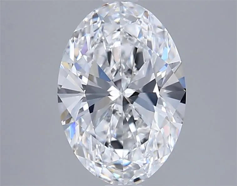 2.00ct Oval Lab Grown Diamond (Colour E, Clarity VVS2, GIA Certified)