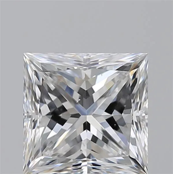 2.00ct Princess Natural Diamond (Colour D, Clarity SI1, GIA Certified)