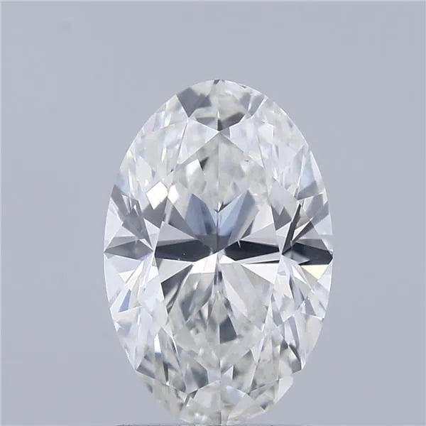 2.01ct Oval Natural Diamond (Colour H, Clarity SI2, GIA Certified)