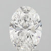 2.03ct Oval Lab Grown Diamond (Colour E, Clarity VS2, IGI Certified)